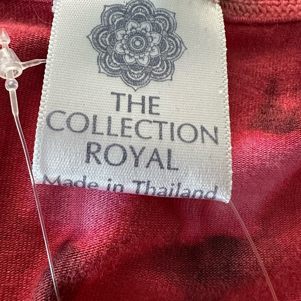 The collection Royal NWT pins tie-dyed long sleeve Dress. Size S/M - Picture 3 of 8